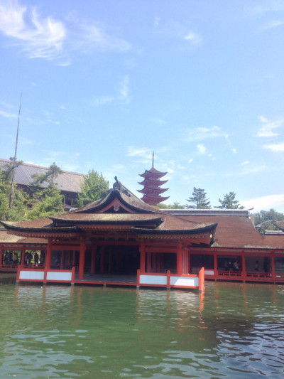 広島　世界文化遺産厳島神社
