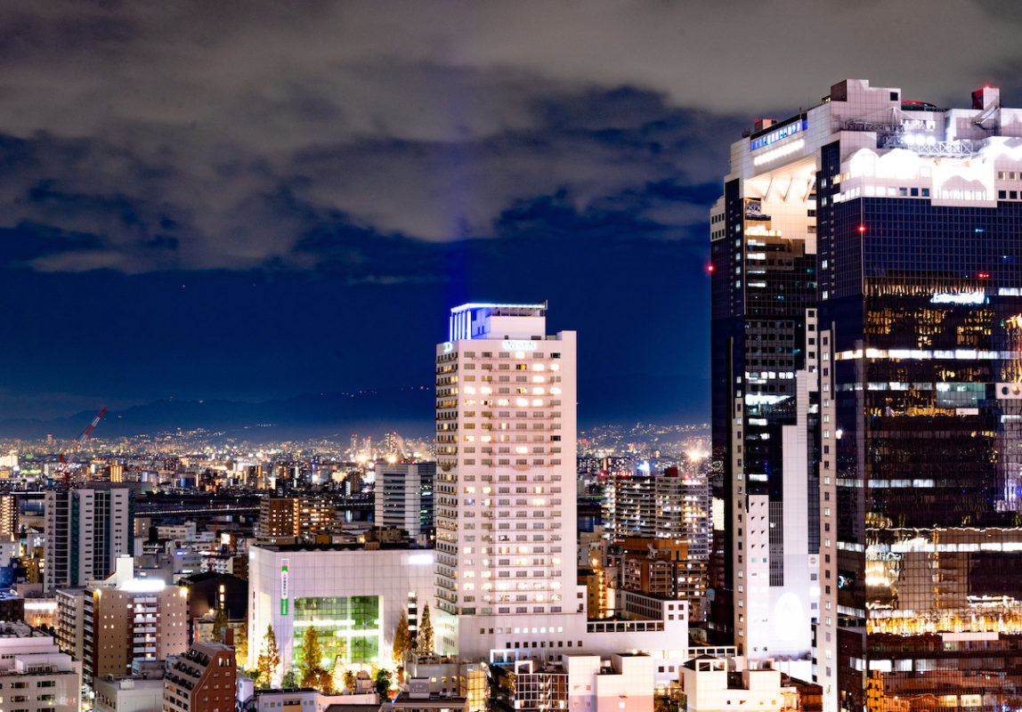 大阪で夜景が撮影できるスポット – ノースゲートビルディング –
